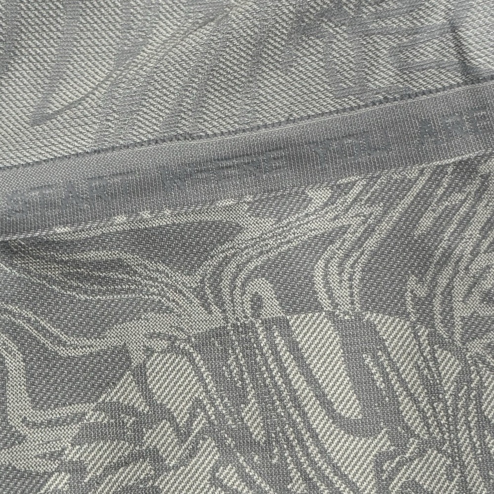 Lululemon Swiftly Tech SS 2.0 Shirt Marble Dye Rhino Grey Flat Chest 17" - Picture 9 of 16